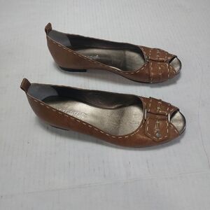 Bernardo Women's Brown Slip-on Loafers Size 9.5M.